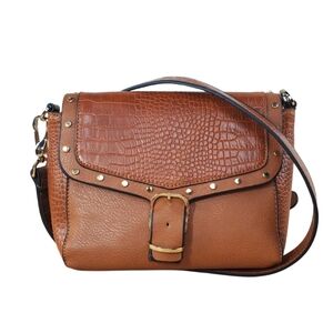 Topshop Brown Faux Leather Purse NWOT